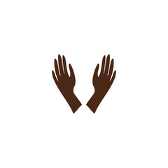 Hands pose. Female hands holding and pointing gesture, crossed fingers, fist, peace and thumbs up. Cartoon human palm and wrist vector set. Communication or talking with emojis for messengers