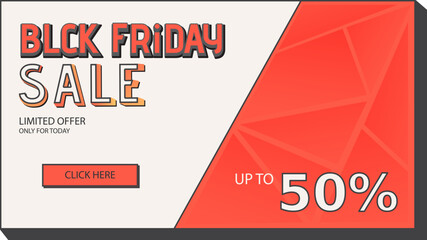 Obraz premium BLACK FRIDAY SALE BANNER. BLACK FRIDAY SALE BACKGROUND