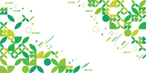 Abstract Shapes Color Geometrical Background