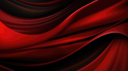 Obraz premium Abstract background with red and black colour. Red and Black Silk background for backdrop, banner, brochure and media advertisement.