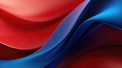 Obraz premium Colorful abstract background. Red and blue silk for backdrop, banner, page view and media advertisement.