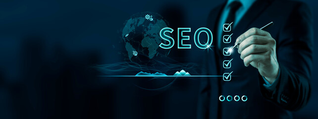 SEO Search Engine Optimization Digital Marketing Business and Marketing Ranking Traffic Website...