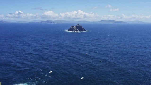 Little Skellig island bird sanctuary Ireland
