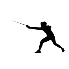 fencing silhouette