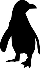 penguin silhouette
