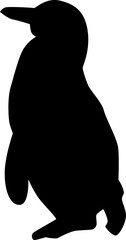 penguin silhouette
