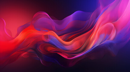 火と水のように流れる赤系色の抽象背景 No.009  Abstract Background with Red Colors Flowing like Fire and Water Generative AI