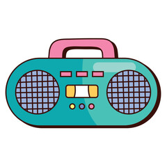 radio retro icon
