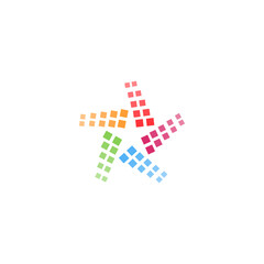 Fototapeta premium Diversity logo, Unity Minimalist logo vector icon illustration, Multi-Ethnic Group of People Community, Unity, Friendship, and Solidarity