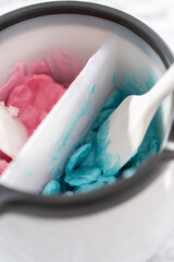 Mermaid themed 3 layer vanilla cake