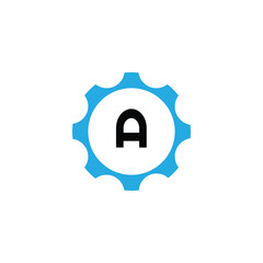 Initial Letter Logo A Template Vector Design