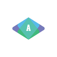 Initial Letter Logo A Template Vector Design