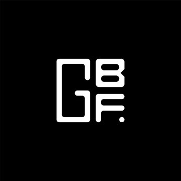 gbf letter logo abstract creative design. gbf unique design, gbf minimalist element design