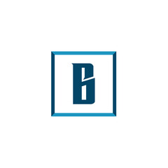 Fototapeta premium Initial Letter Logo B Template Vector Design