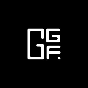 GGF letter logo vector design with modern shape and luxury icon design.