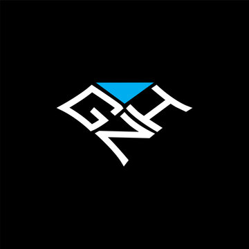 GNH letter logo abstract creative design. GNH unique design, GNH minimalist element design.	