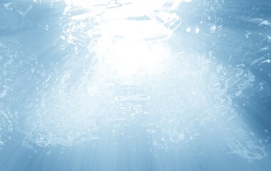 underwater light background The water under the sea ripples with sparkling light with a beige-blue gradation. For Wallpaper Seasons Christmas Travel World Banner Products website