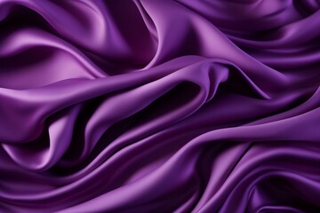 Purple 3D fabric background. Generative AI
