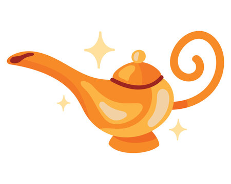 magic genie lamp old