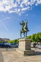 Naklejka premium フランスディナンの街並み-44