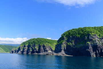 Fototapeta premium 知床半島クルーズ 