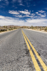 Perspective of a road