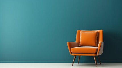 Close up view of arm chair