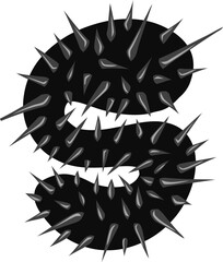 Thorn Alphabet Letter S