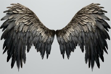PNG wing overlay by ATP Textures. Generative AI