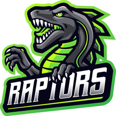 Raptor esport mascot