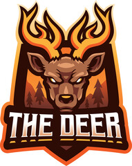 The deer esport mascot
