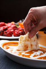thai food chicken curry