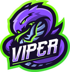 Viper snake mascot