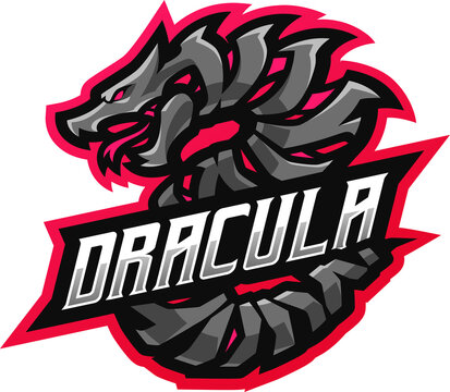 Dracula snake esport mascot