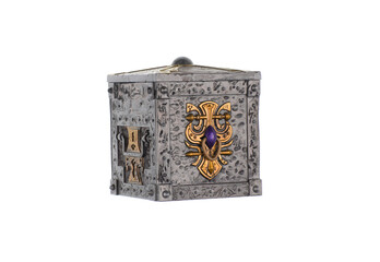 magic fairy box isolated on white background