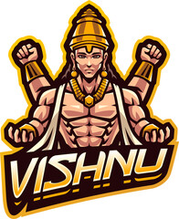 Vishnu esport mascot 
