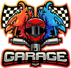 Phoenix racing esport mascot