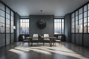 interior of a conference room generated by ai