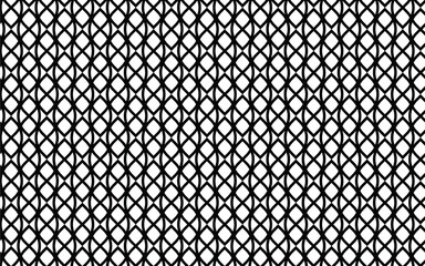 fence with wire decorative seamless pattern