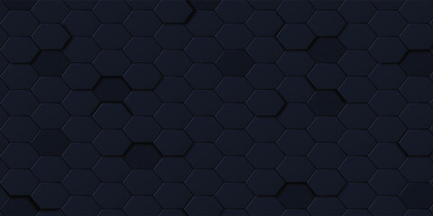 Abstract hexagon background