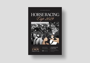 Horse Racing Flyer Template