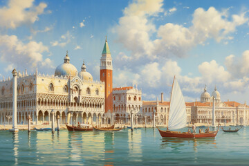 A Panorama of Venice  