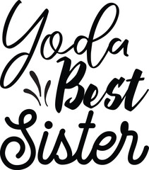 Sister SVG T-Shirt Design