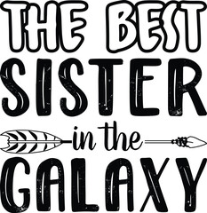 Sister SVG T-Shirt Design