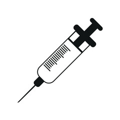 Syringe with Needle Icon