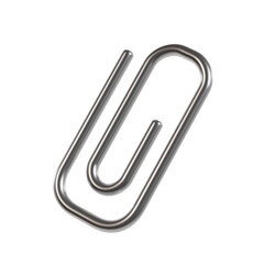 Paper Clip 3D Icon