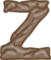 Soil Alphabet Letter Z