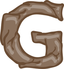 Soil Alphabet Letter G