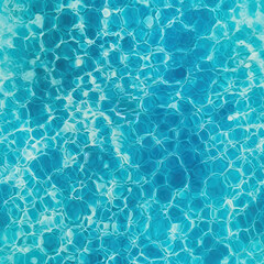 Top view of the water in the pool. Seamless