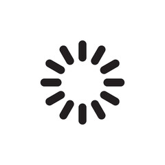 loading icon vector